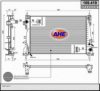 ALFA 50514474 Radiator, engine cooling